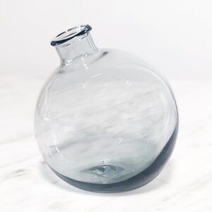 Maison Glass Sphere Vase in Smoke